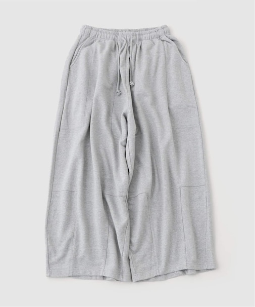 ANGLAN / アングラン Paneled Sweat Balloon Pants