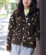 フェザーヤーンZIPフーディ