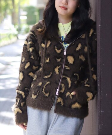 フェザーヤーンZIPフーディ