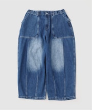 ANGLAN / アングラン Fatigue Denim Balloon Pants