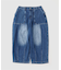 ANGLAN / アングラン Fatigue Denim Balloon Pants