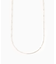 JIEDA / ジエダ THIN 925 SILVER NECKLACE