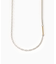 JIEDA / ジエダ THIN SWITCHING NECKLACE