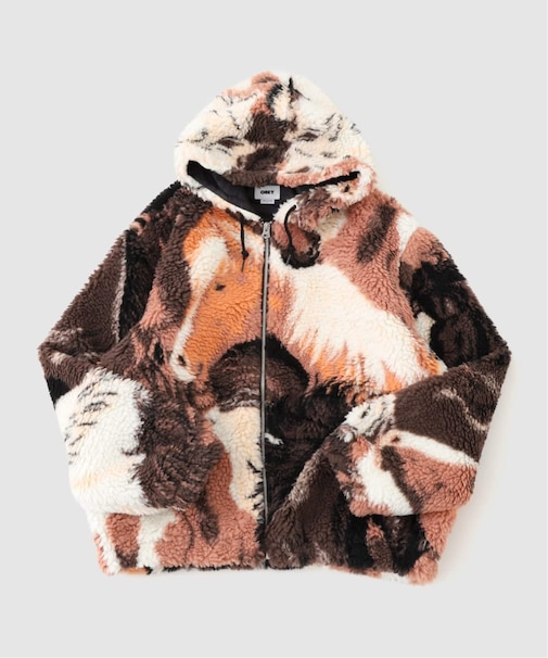 OBEY / オベイ HORSES SHERPA JACKET