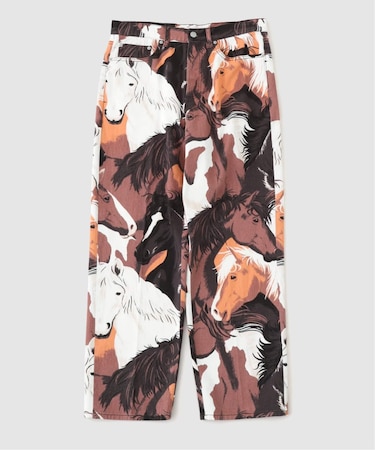 OBEY / オベイ CLASSIC BAGGY PRINTED DENIM