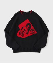 J ビッグモチーフ ヘビーニット