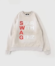 MARK POINT / マークポイント SWAG SPANGLE CREWNECK