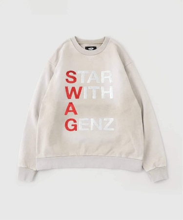 MARK POINT / マークポイント SWAG SPANGLE CREWNECK