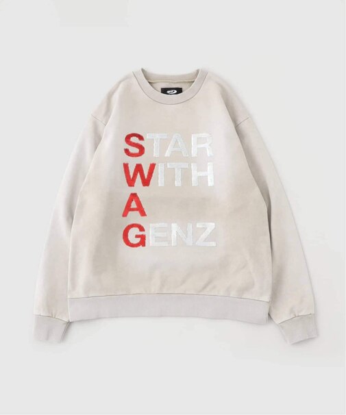 MARK POINT / マークポイント SWAG SPANGLE CREWNECK