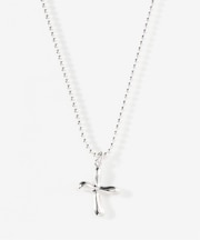 THE OBJECT / ザ オブジェクト Cross Ball Chain Necklace