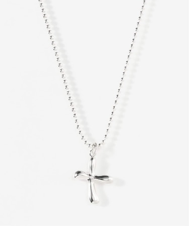 THE OBJECT / ザ オブジェクト Cross Ball Chain Necklace