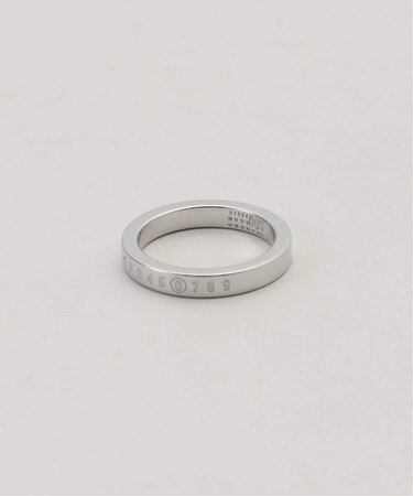 MM6 Maison Margiela/エムエム６ メゾン マルジェラ Minimal logo 3mm ring