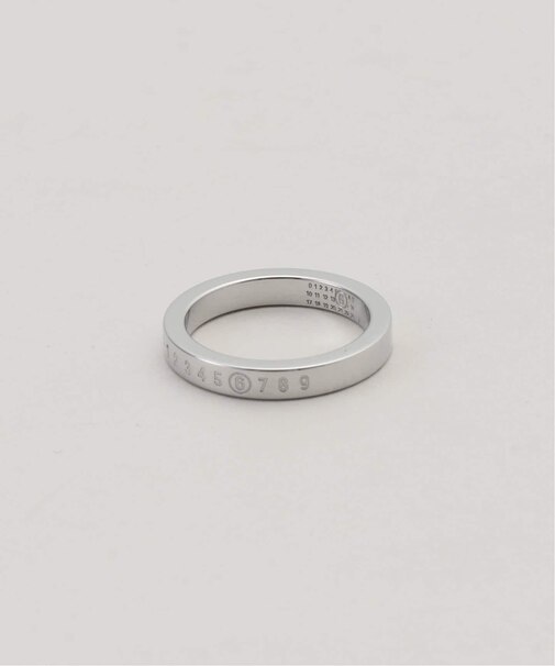MM6 Maison Margiela/エムエム６ メゾン マルジェラ Minimal logo 3mm ring