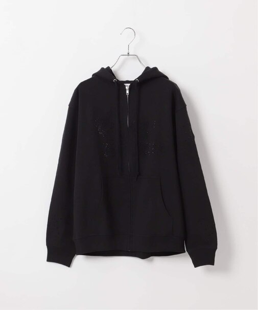 Super Nova by Skin Rhinestone Zip Hoodie