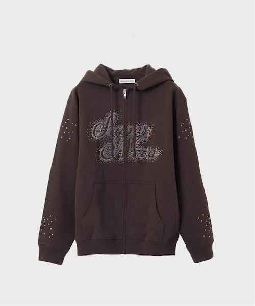 Little Willow / リトルウィロー 別注 HEART SPIDER ZIP HOODIE