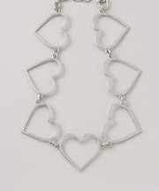 BASICKS / ベイシックス Gold Heart Mega Necklace