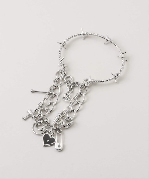 BASICKS / ベイシックス Multi Charm Bracelet