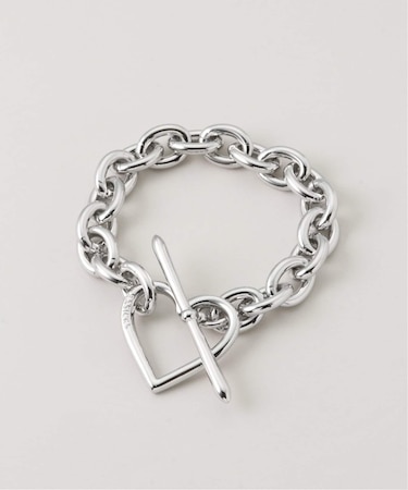 BASICKS / ベイシックス Heart Bracelet (Medium Link)