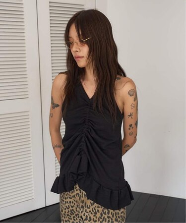 OURSAALTY / アワーソルティ Easy layered sleeveless