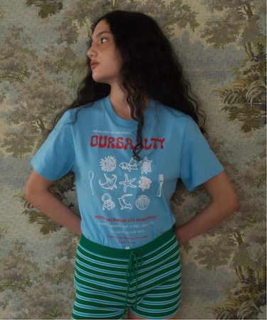 OURSAALTY / アワーソルティ Ocean keeper T-shirt