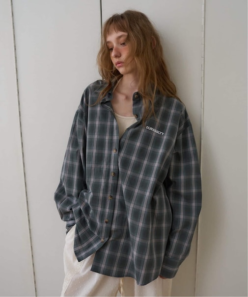 OURSAALTY / アワーソルティ Grand-pa Check Shirt