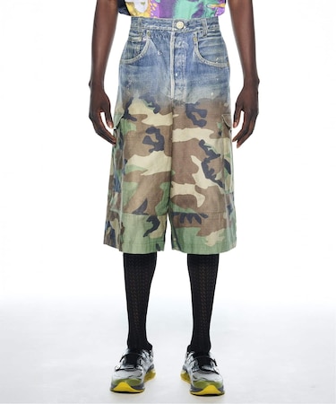 TOLQ / トルク GradationPrintedDenimPants*Cargo