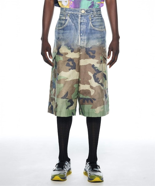 TOLQ / トルク GradationPrintedDenimPants*Cargo