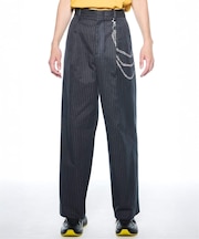 TOLQ / トルク Printed One Tuck Trousers