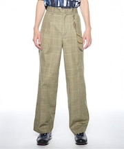 TOLQ / トルク Printed One Tuck Trousers