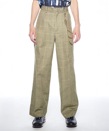 TOLQ / トルク Printed One Tuck Trousers