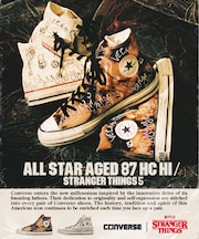 CONVERSE / コンバース AS AG 87 HC HI / STRANGER THING