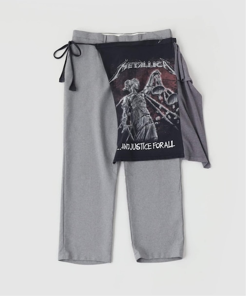 DISCOVERED / ディスカバード Band Tee Wrap Trousers