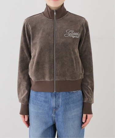 GUESS/ゲス Originals Eco Velour Jacket