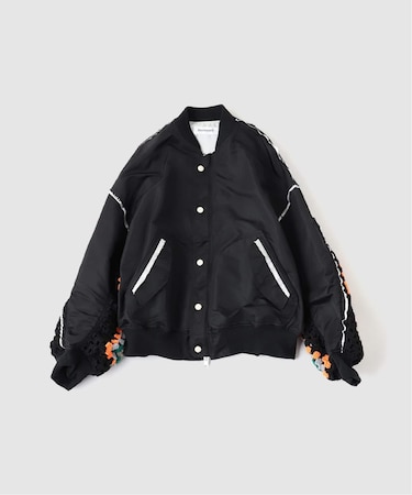 DISCOVERED / ディスカバード CROCHET SLEEVE LITE MA-1