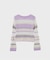 シアーボーダーニットプルオーバー / Sheer Border Knit