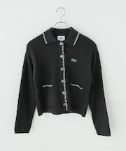 OBEY / オベイ AMELIE BUTTON DOWN SWEATER