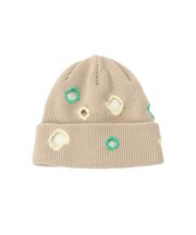 Indietro Association / インディエトロ・アソシエーション Color Hole Knit Cap