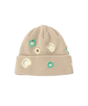 Indietro Association / インディエトロ・アソシエーション Color Hole Knit Cap