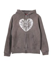 Little Willow / リトルウィロー 別注 HEART SPIDER ZIP HOODIE