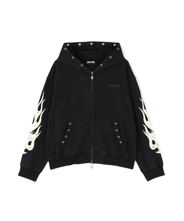 SUPPLIER / サプライヤー Fire Tribal Patch Zip Hoodie