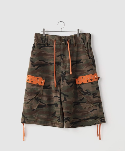PLATEAU STUDIO / プラトースタジオ Camo sweat shorts
