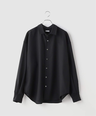 Name./ネーム WOOL CALM SKIN WIDE SHIRT