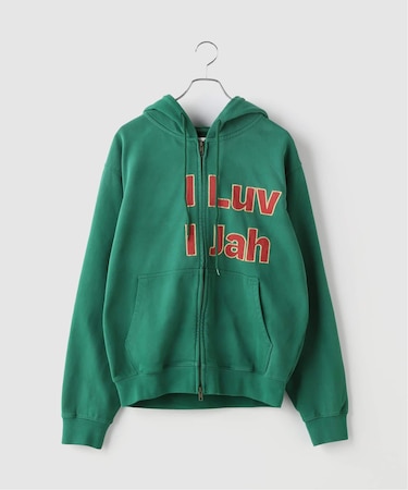 WOKE EDGE / ウォークエッジ I Luv I Jah Zip Hoodie