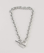 BASICKS / ベイシックス Heart Link Flow Necklace