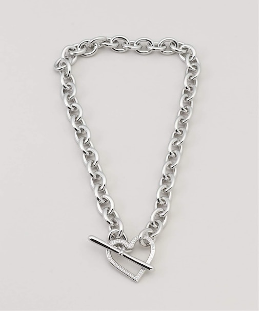 BASICKS / ベイシックス Heart Link Flow Necklace