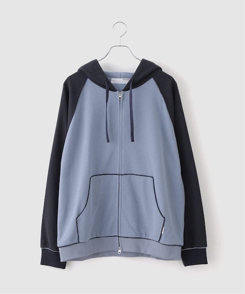 DIASPORA SKATEBOARDS/ディアスポラスケートボード Full Zip Hooded Dry Waffle