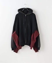 DISCOVERED / ディスカバード Band Tee Dolman Zip Hoodie