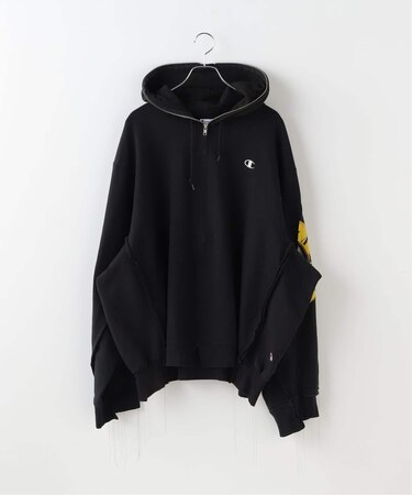 DISCOVERED / ディスカバード Band Tee Dolman Zip Hoodie