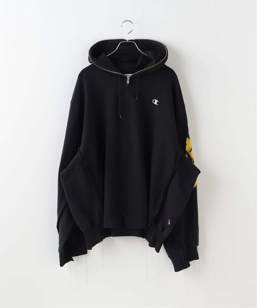 DISCOVERED / ディスカバード Band Tee Dolman Zip Hoodie