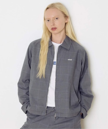 OBEY / オベイ OLIVIA PLAID JACKET